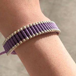 Authentic Links of London bracelet, purple